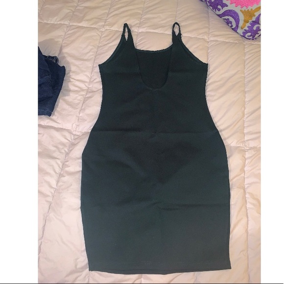-SOLD- Evergreen Mini Dress - Picture 2 of 2
